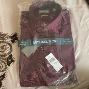 Men’s Michael Kors 100% Cotton Button Down Shirt